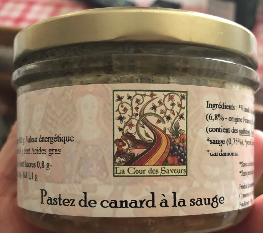Pastez de canard à la sauge
