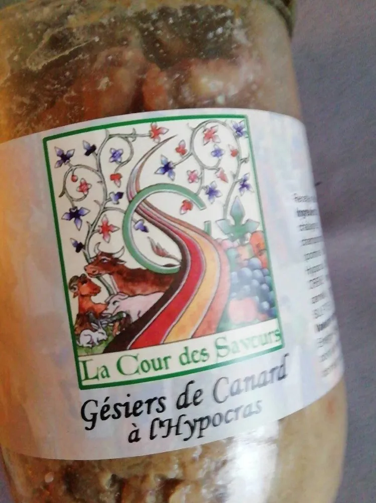 Gésiers de canard à l hypocras
