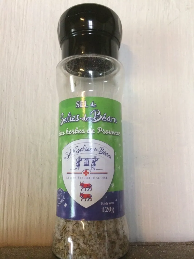 Sel de salies-de-Bearn aux herbes de Provence