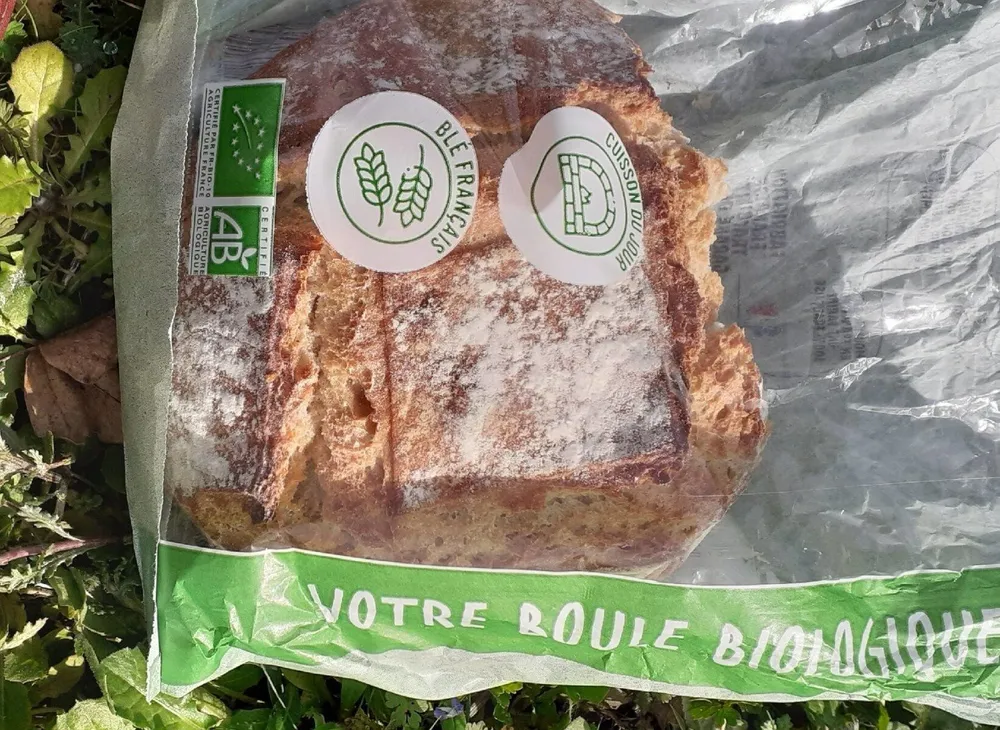 Pain boule biologique