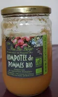 Compotée de pommes bio