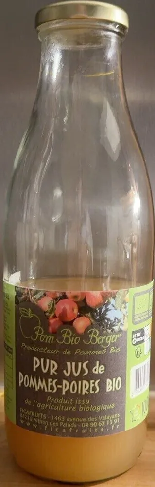 Jus de pommes-poires bio