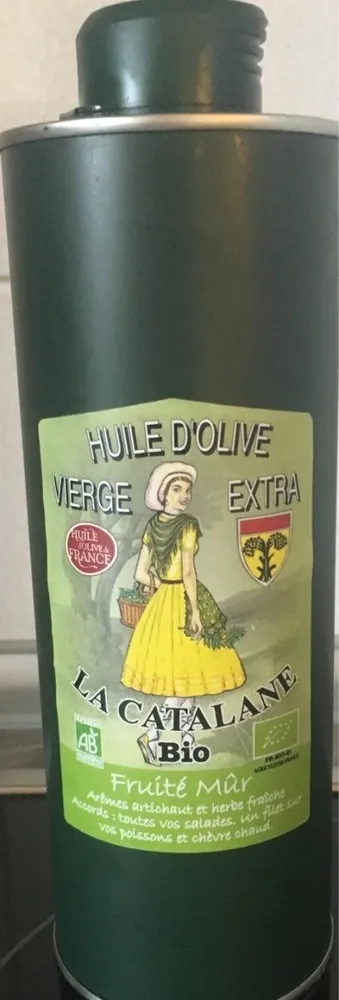 Huile d'olive vierge extra : La catalane bio, fruité mûr