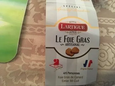 Foie gras entier de canard