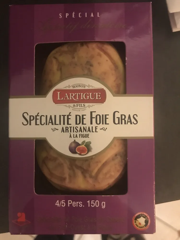 Spécialité de Foie Gras à la Figue