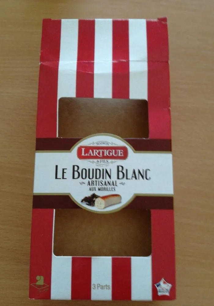 Boudin aux morilles