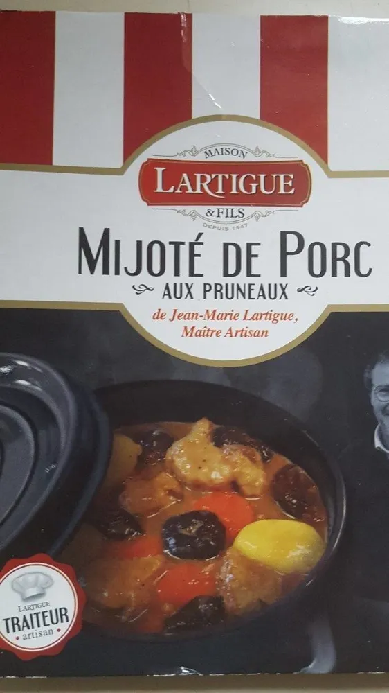 Mijoté de porc