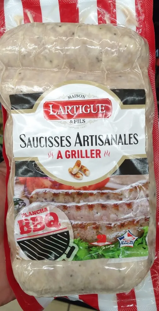 Saucisses Artisanales à Griller