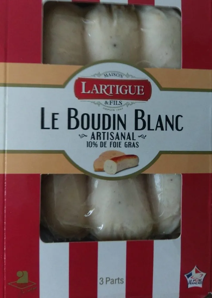 Boudin blanc artisanal
