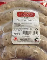Saucisses confites