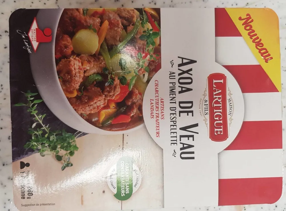Axoa de veau