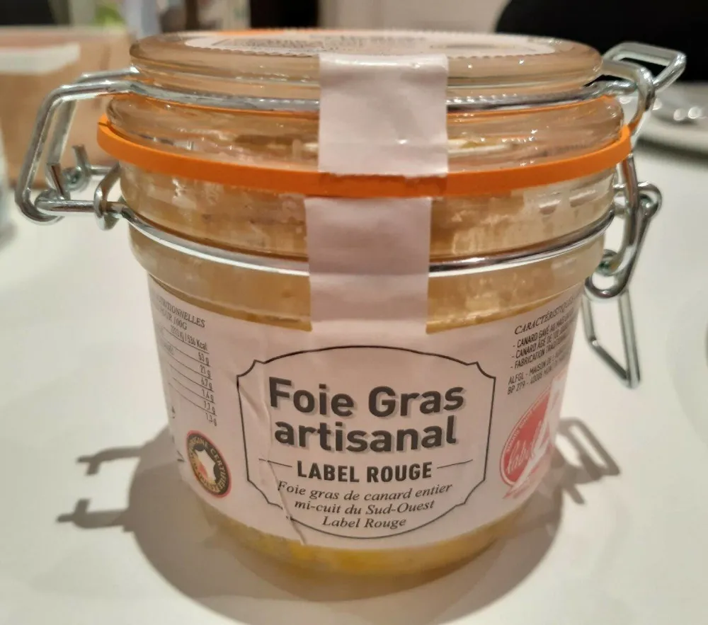Foie gras artisanal