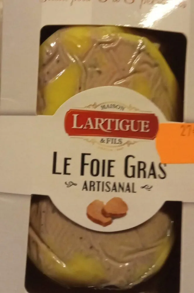 Foie gras artisanal