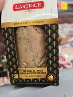 FOIE GRAS DE CANARD ENTIER MI-CUIT DU SUD-OUEST au poivre noir
