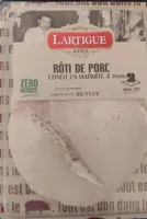 Rôti de porc confit