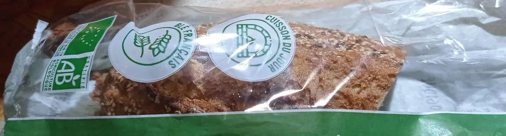 Pain aux céréales biologique
