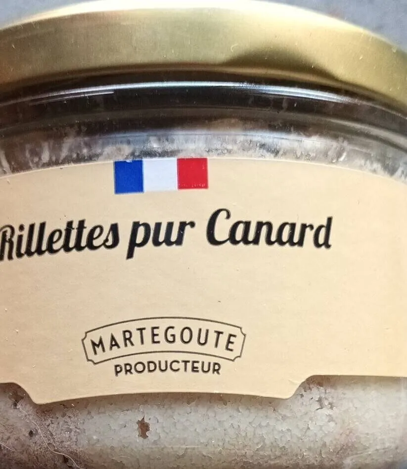 Rillettes pur canard