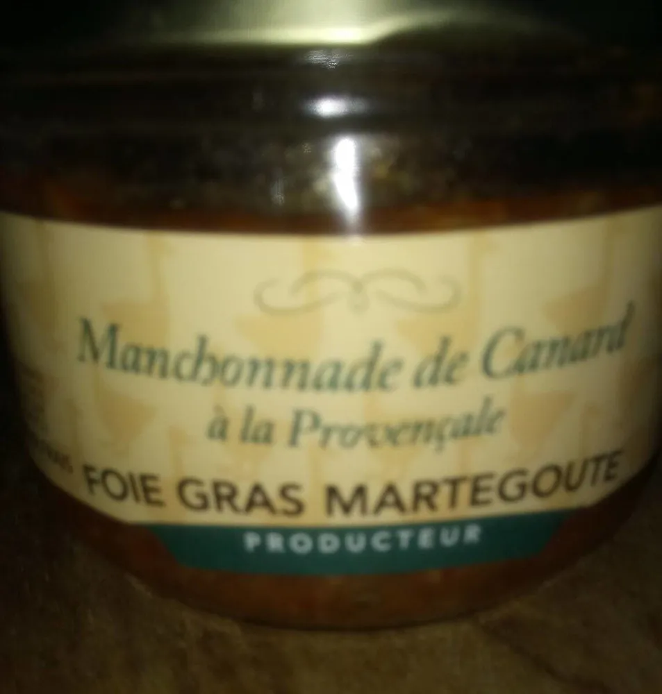 Manchonnade de canard à la provençale