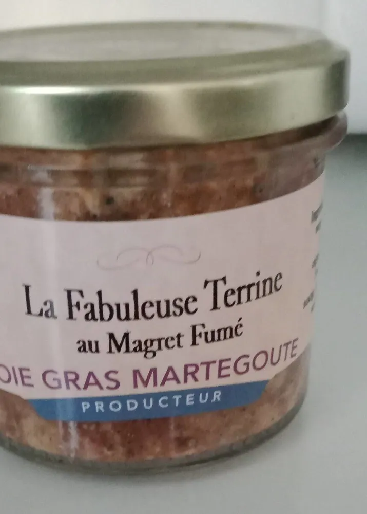 La fabuleuse terrine au magret fumé