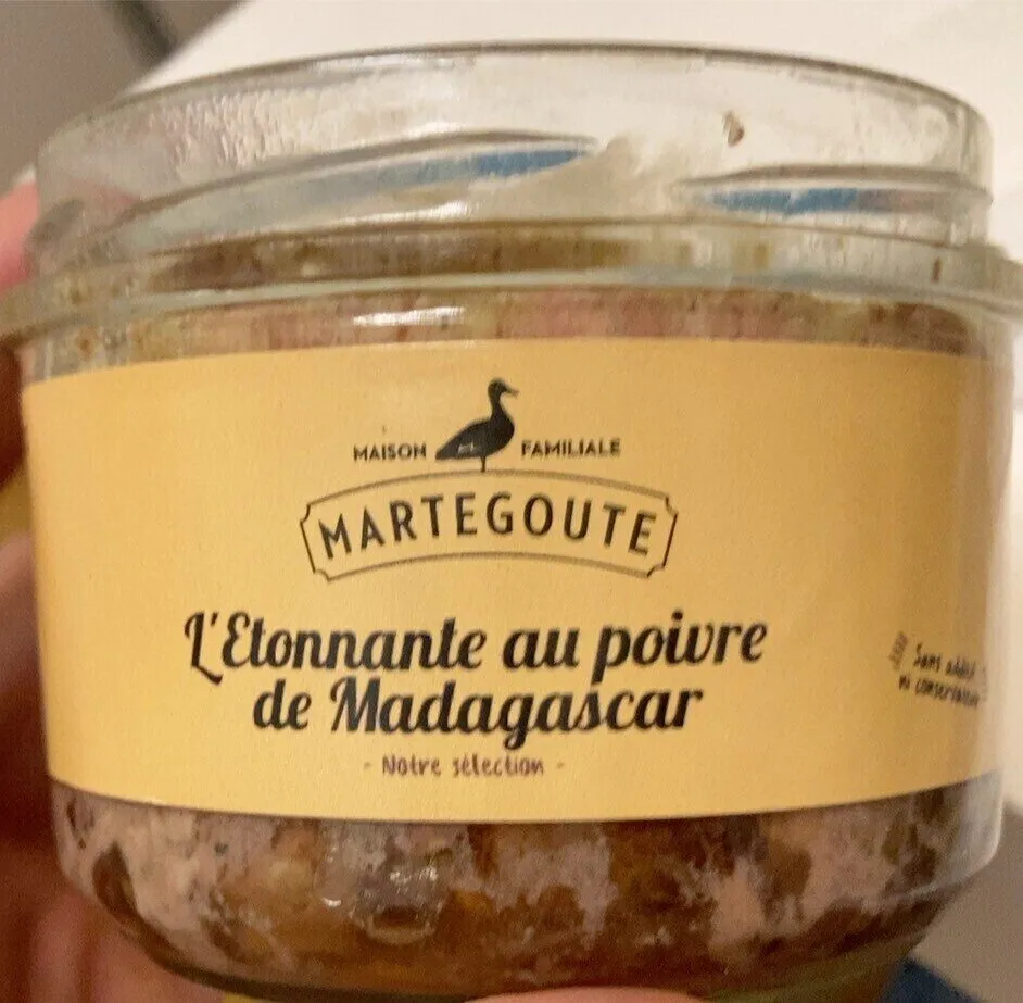 Étonnante au poivre de Madagascar