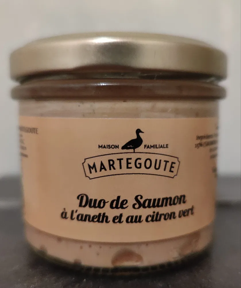 Duo de Saumon à l'aneth et au citron vert
