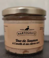 Duo de Saumon à l'aneth et au citron vert