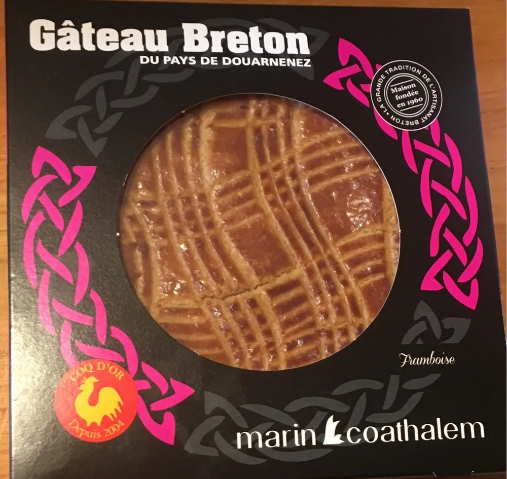 Gâteau Breton du Pays de Douarnenez Framboise