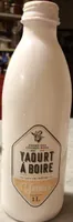 Yaourt a boire lait de chevre