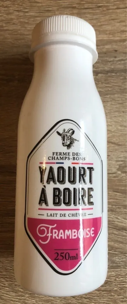 Yaourt à boire framboise