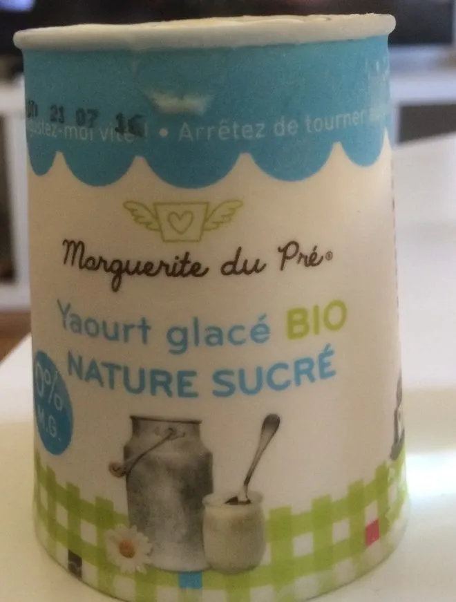 Yaourt Glacé Nature Sucré Bio