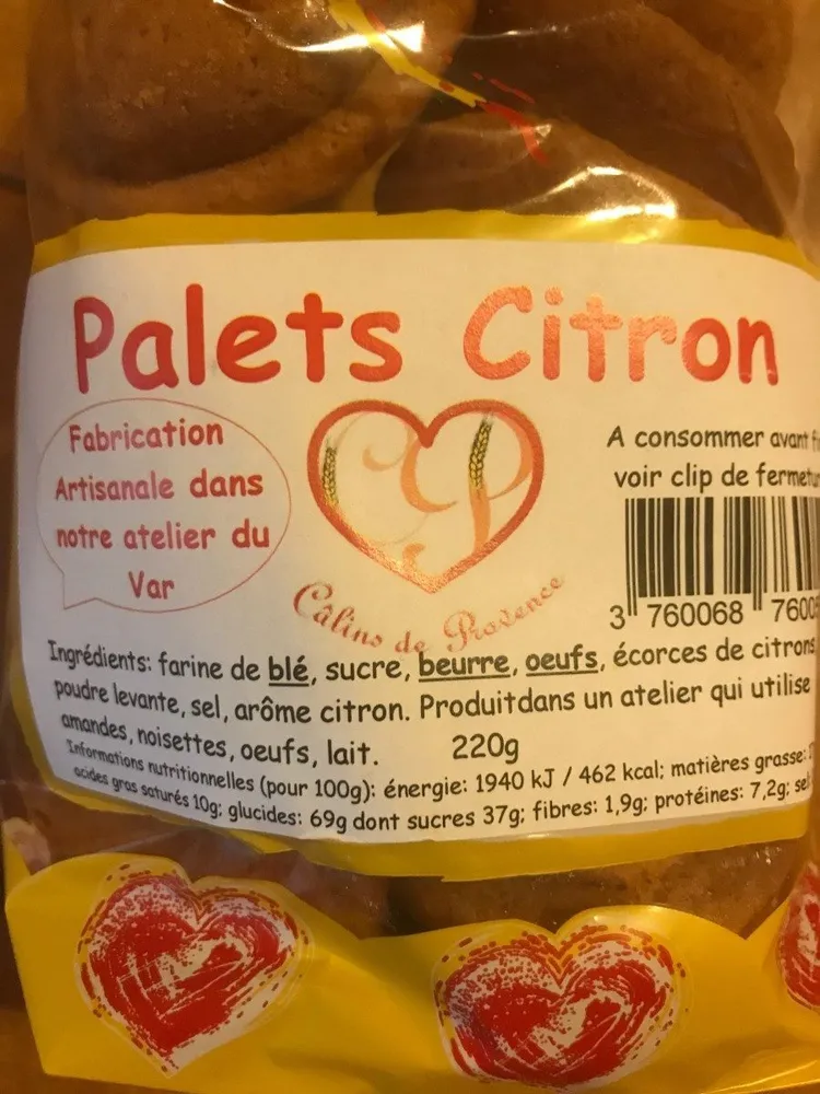 Palets Citron