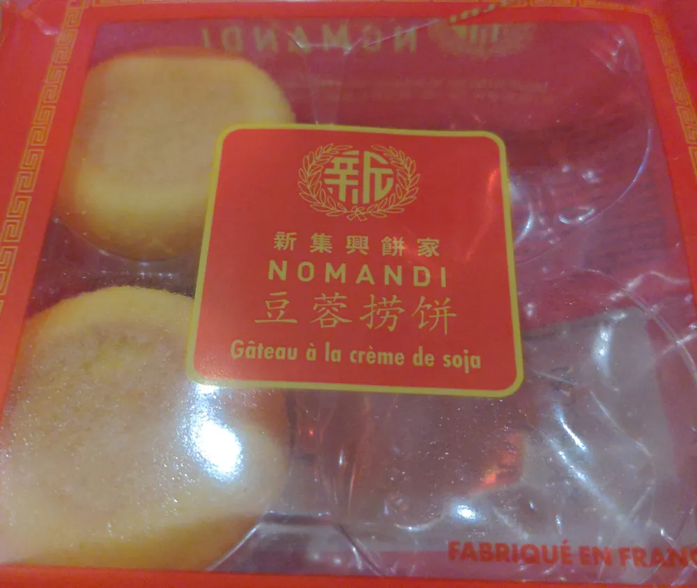 Gâteau à la crème de Soja