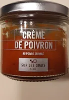 Crème de poivrons au poivre sauvage