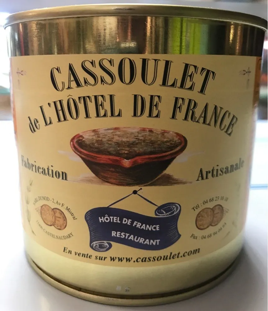 Cassoulet de l'HÔTEL'DE FRANCE 600g