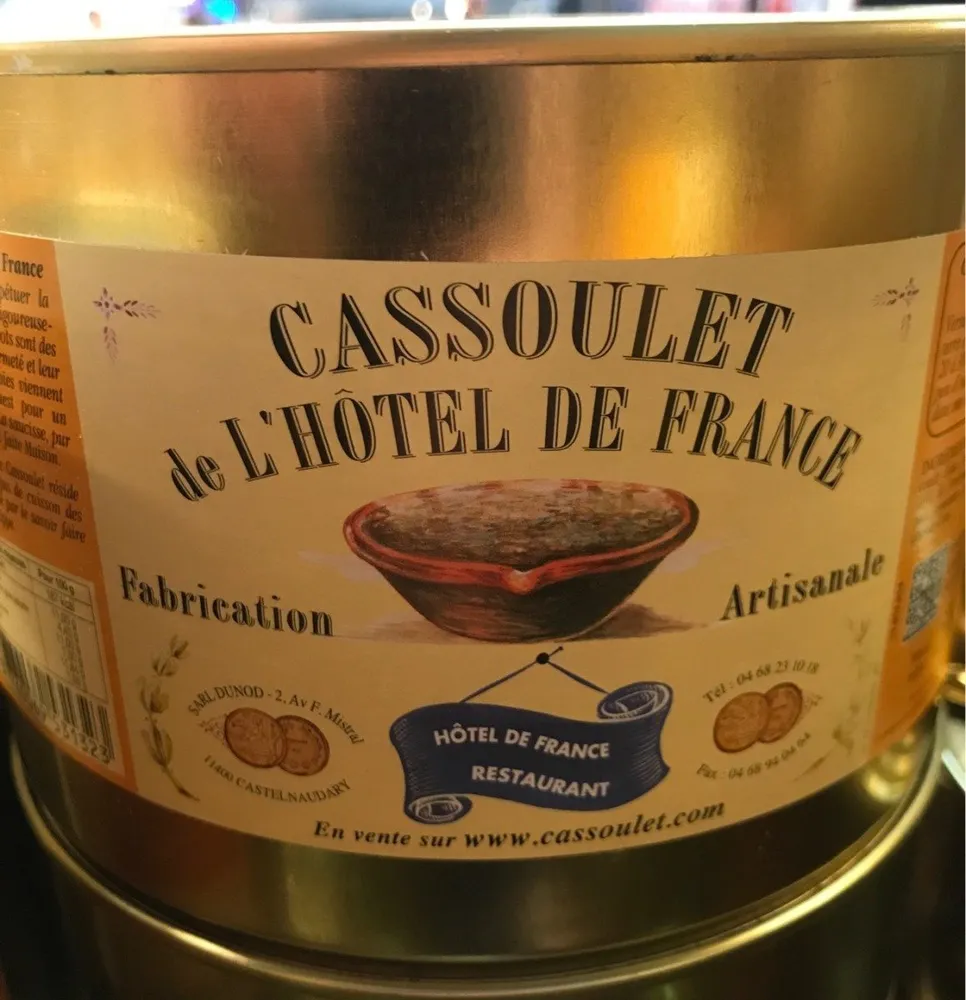 Cassoulet de l'hotel de france