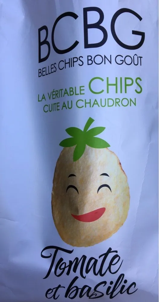 La véritable Chips Tomate et basilic