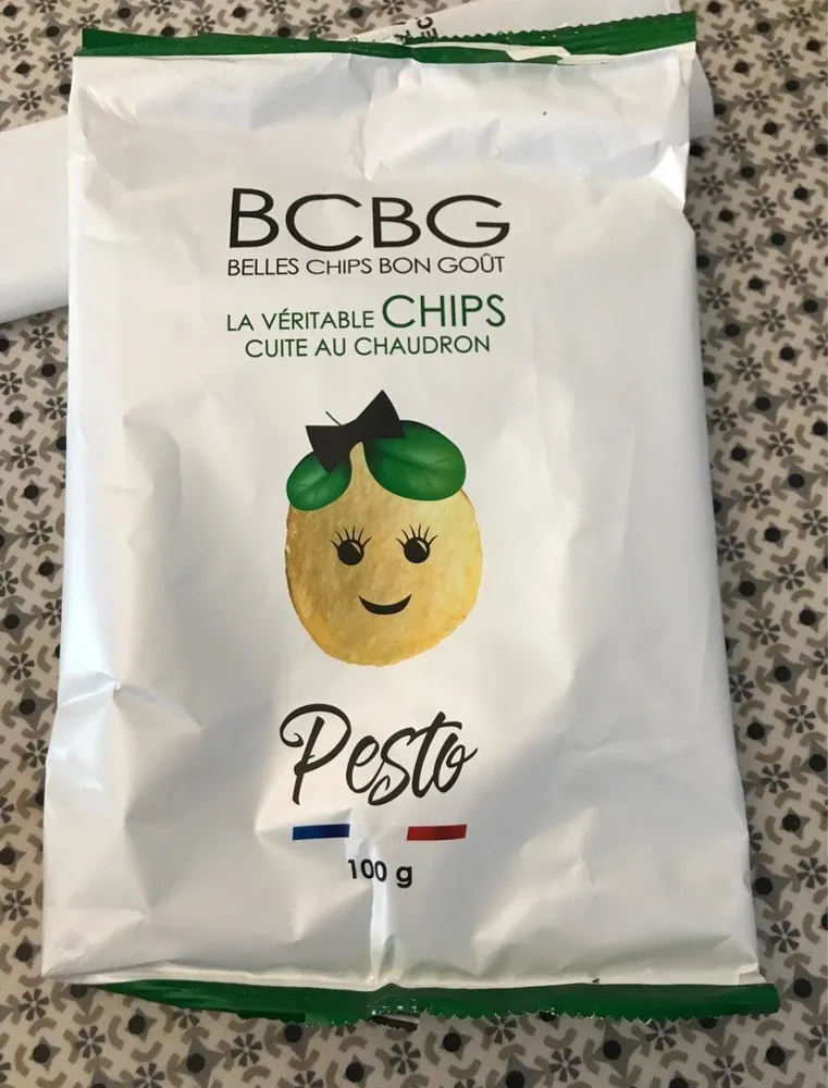 Chips Pesto cuite au chaudron