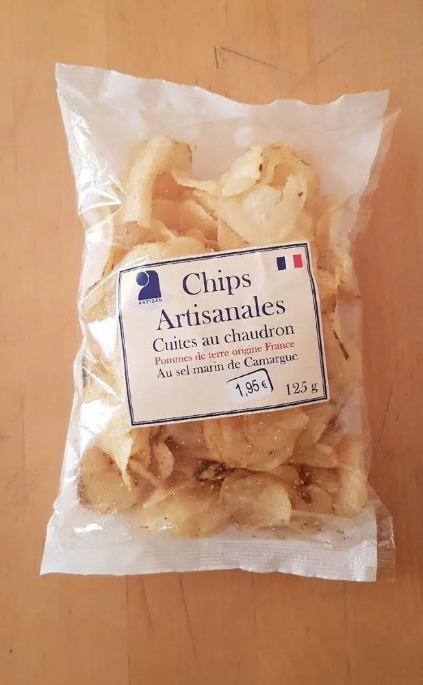 Chips Artisanales Cuites au chaudron