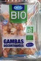 Gambas décortiquées