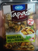 Tapas Moules Ail et Persil