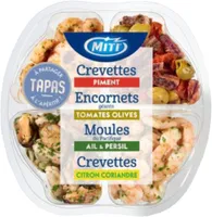 Plateau tapas mix - 200g - Frais
