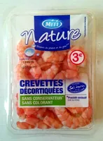 Crevettes décortiquées nature