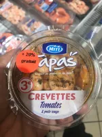 Crevettes tomates