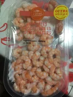 Crevettes d'elevage decortiquees