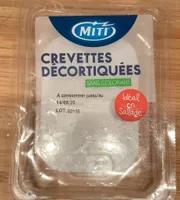 Crevette decortiquees