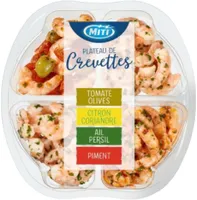 Plateau de crevettes - 180g - Frais