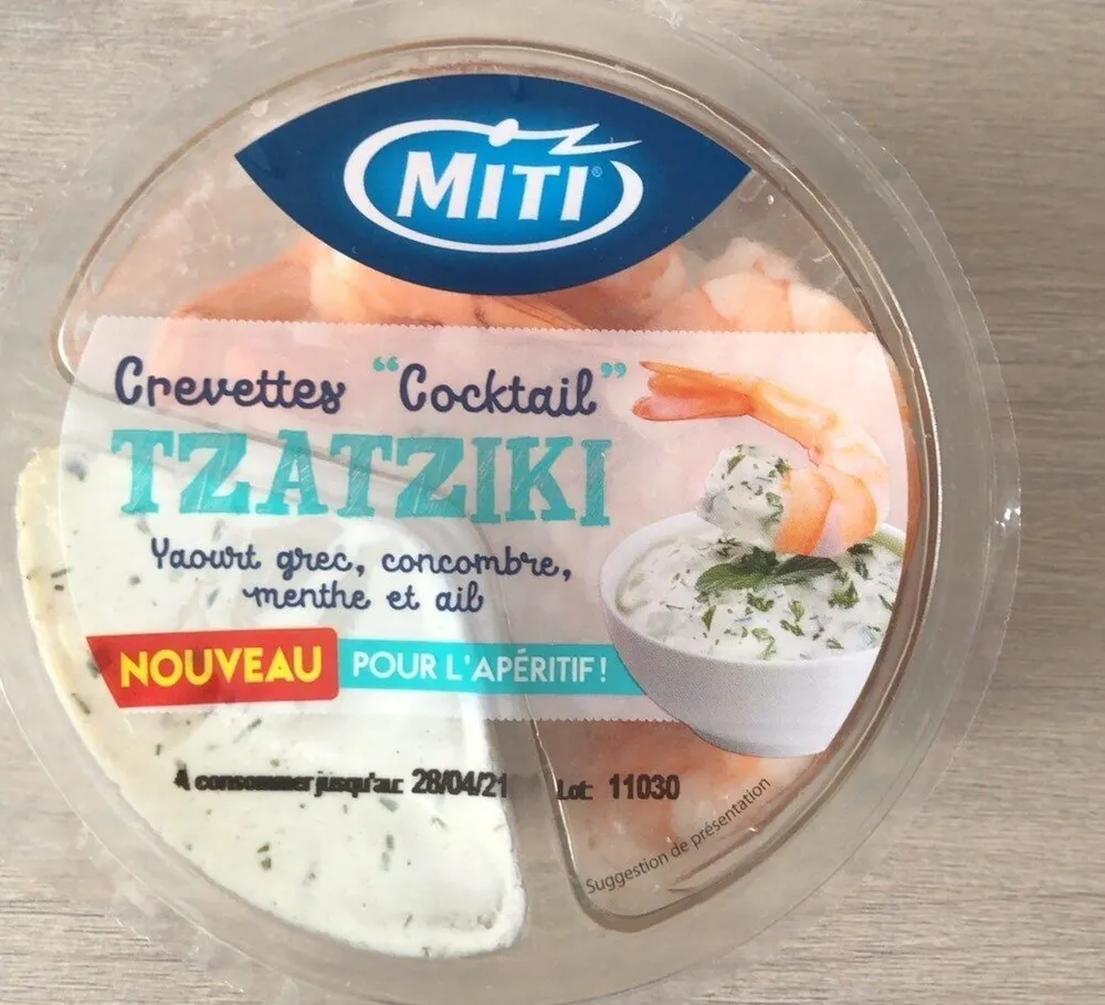 Crevette cocktail tzatziki