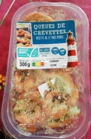 Queues de crevettes--recette ail et fines herbes