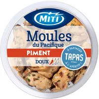 Moules du Pacifique piment - 100g - Frais