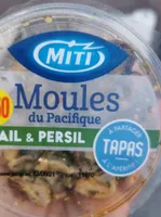 Moules du pacifique